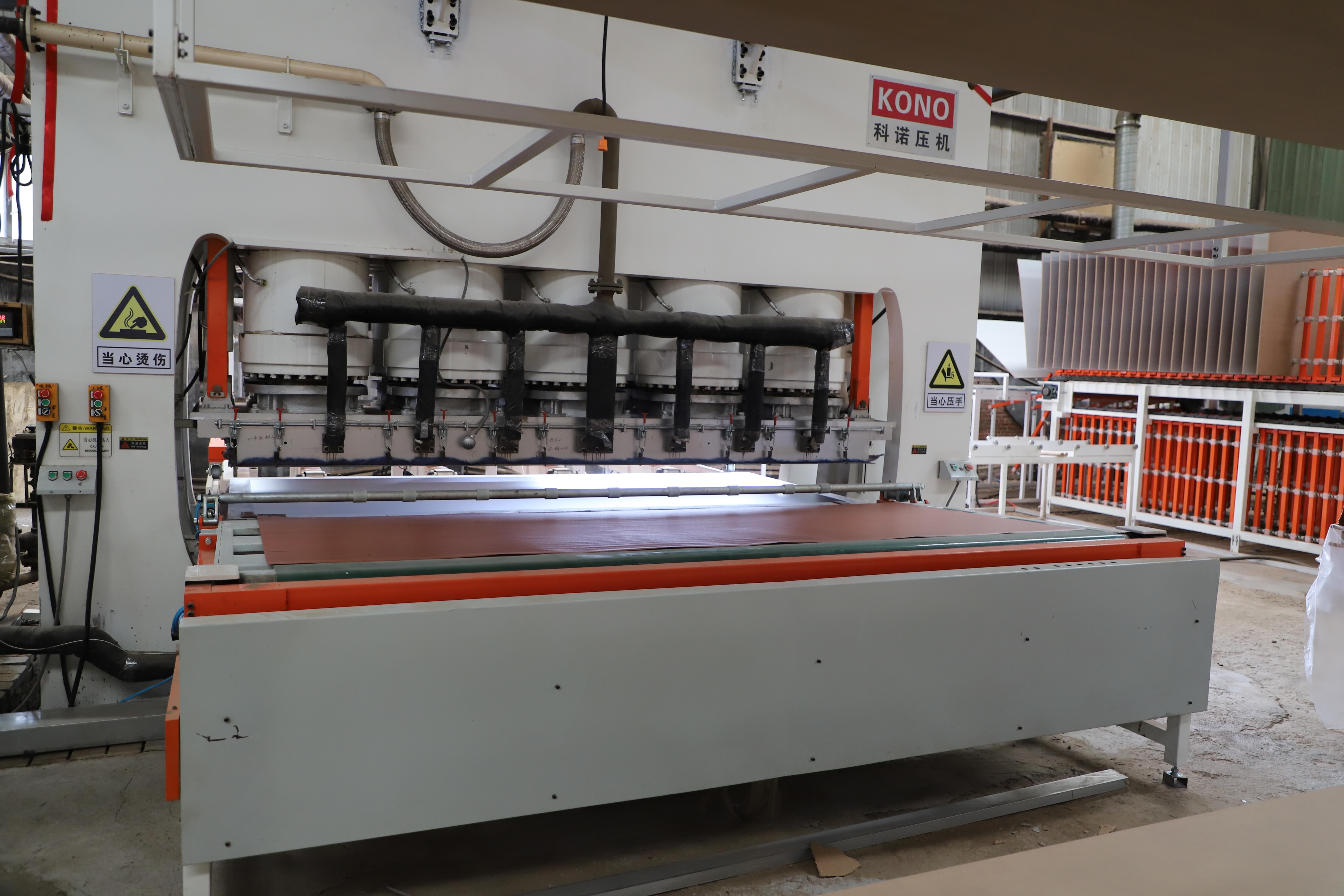 lamination thermal press machine